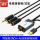同轴音频转换器spdif数字光纤转aux适用小米电视音频输出线接音响