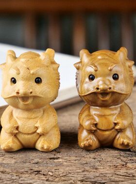 雕龙件挂龙摆件包包可爱生肖龙宝