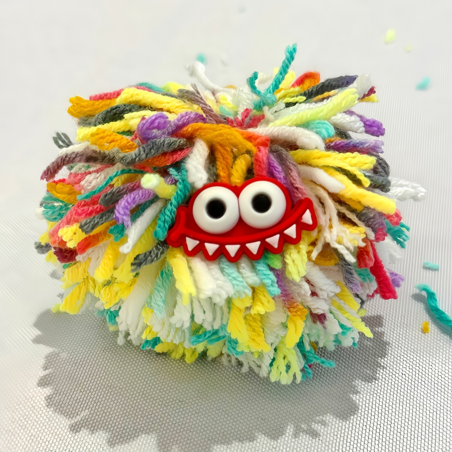 幼儿园毛球编织器环创材料彩色毛绒线小怪兽娃娃家装饰手工挂件,玩具/童车/益智/积木/模型,手工创意粘贴类,淘宝优惠券,粉丝福利购,淘宝优惠卷