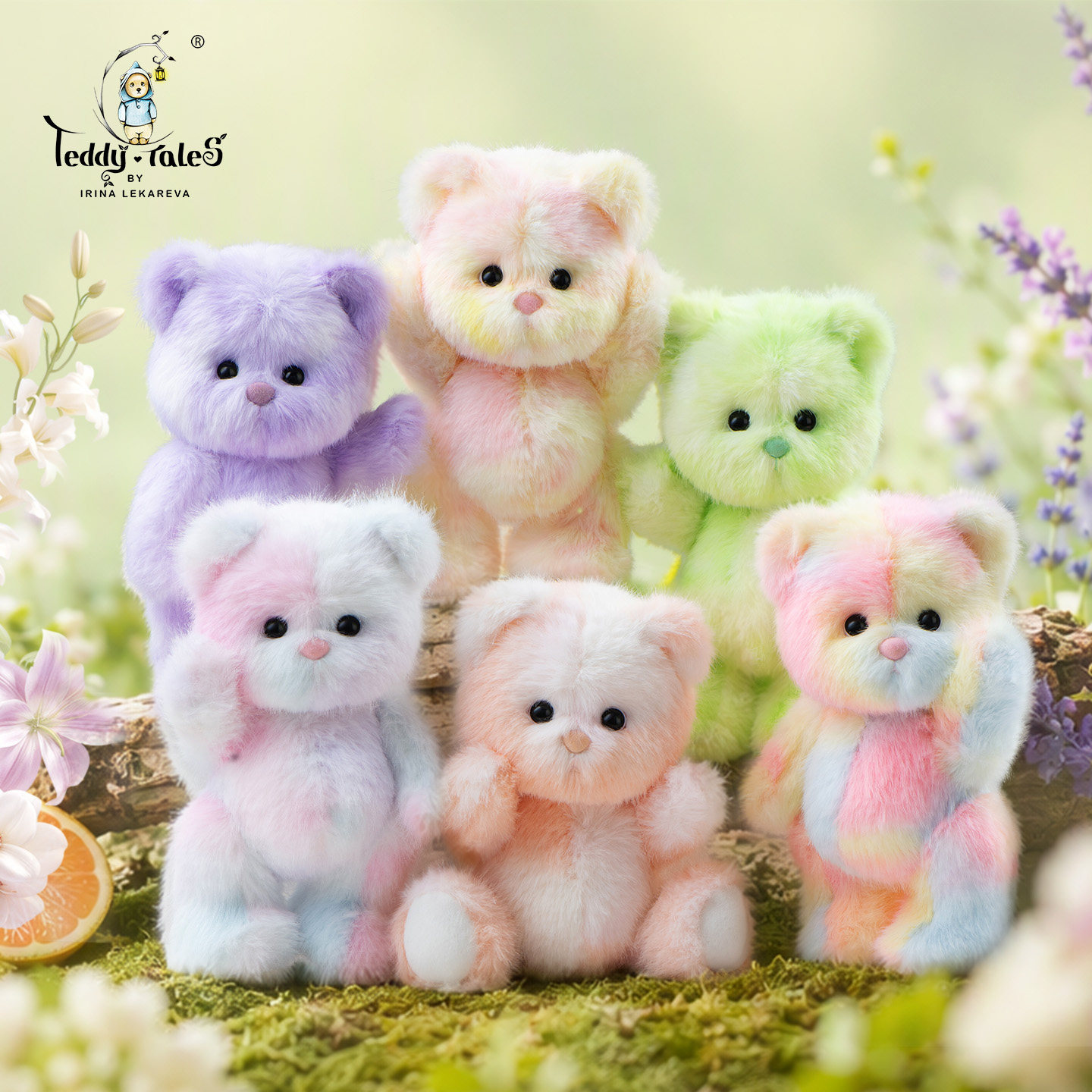 TeddyTales莉娜熊香氛香薰玩偶娃娃小熊公仔送女生女孩生日礼物