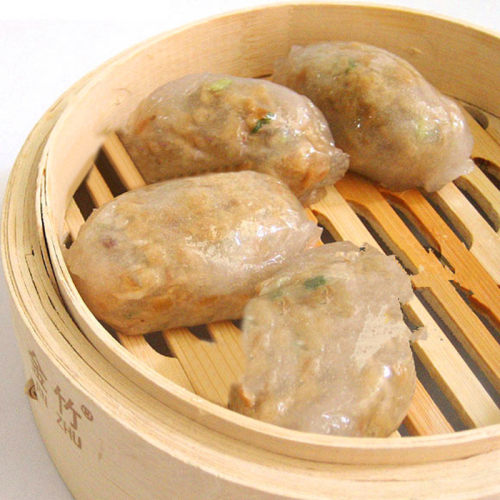 2斤包中通水晶饺子菜脯广式