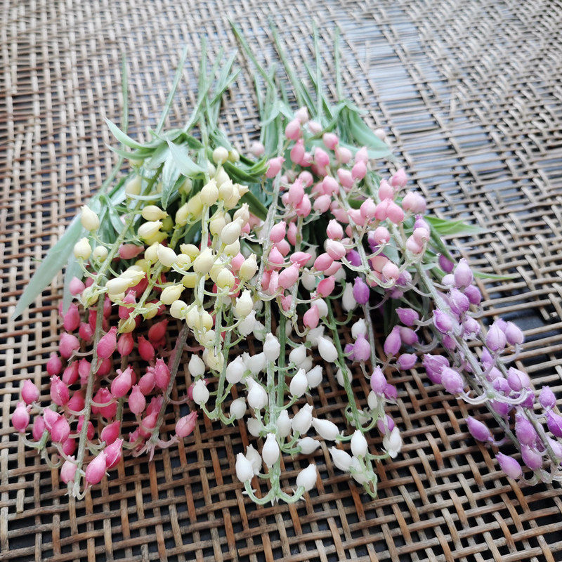 花海大世界仿真花情人泪胸花diy