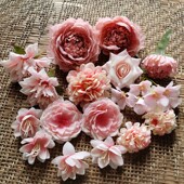 头饰配件复古风 花海大世界diy手作素仿真花花朵 婚庆花墙 材料包