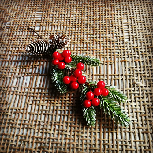 Сделай сам рождественский украшение цветочное кольцо Материал Рождественская елка елка елка снежная сосна сосна сосна последствия