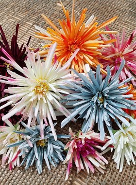 花海大世界森系绢花菊烟花头饰