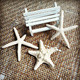 迷你椅子 海星 圣诞装 尺子 小椅子 饰zakka木尺 仿真材料拍照道具