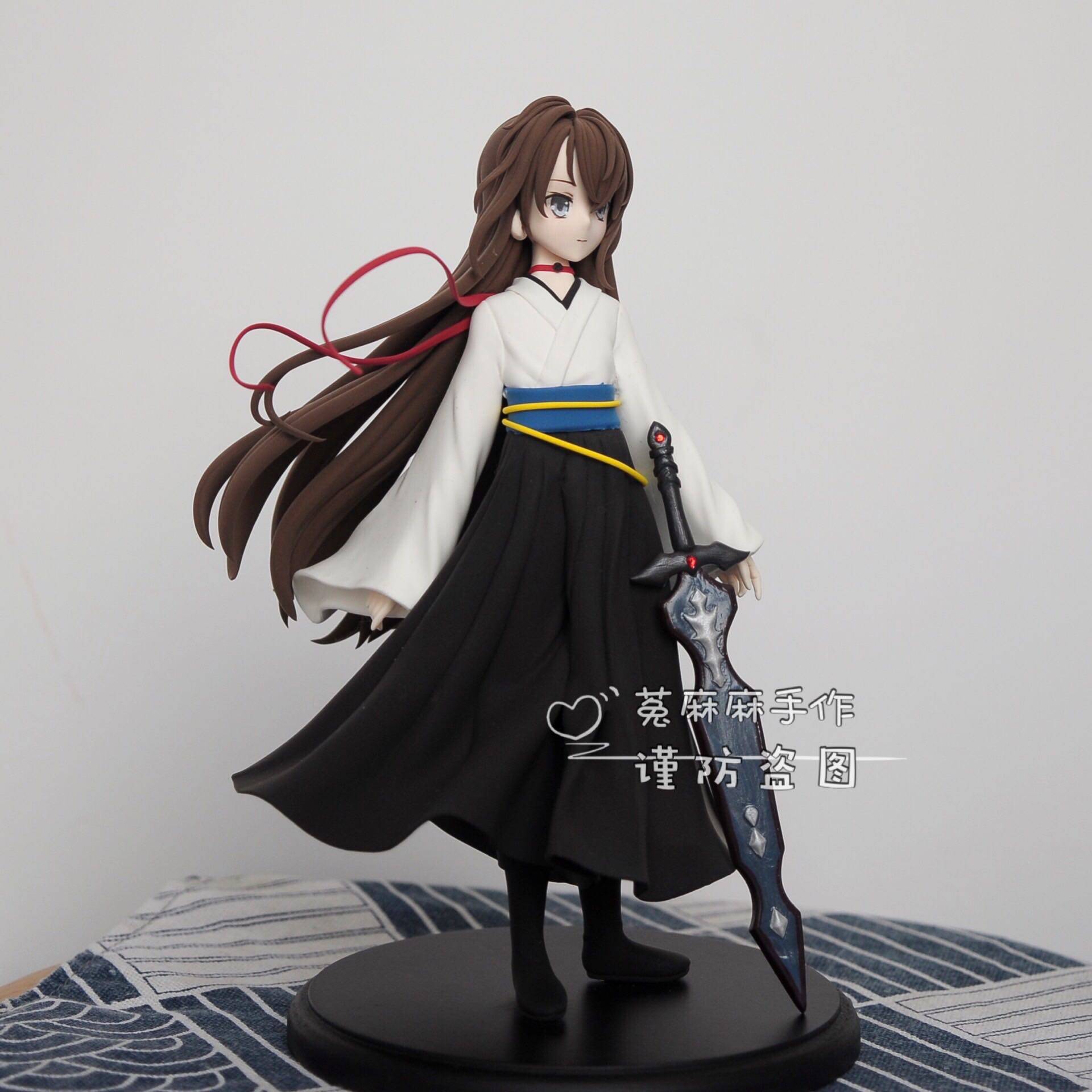 菟麻麻超轻粘土精灵使的剑舞风早神人来图定制动漫周边正比手办16