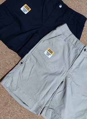 Carhartt origi fit主线必入短裤格子布多功能工装裤帆布超值特价