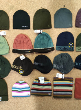Carhartt 女帽童帽卡哈特多色针织帽毛线帽冬季线帽冷帽保暖冷帽