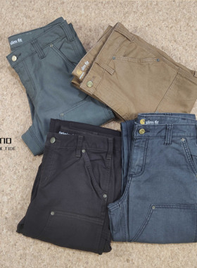 Carhartt slim fit卡哈特主线修身补强多色滑板工装裤休闲裤复古