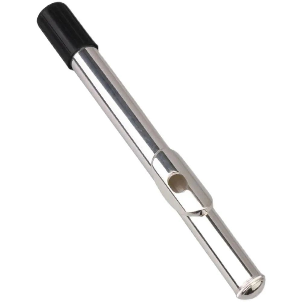 促销精致16孔17孔长笛笛头吹嘴镀镍笛头长笛配件一套