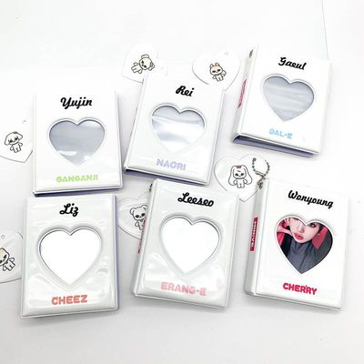 IVE 卡通3寸相册张元英安俞真直井怜金秋天李瑞栗子小卡收藏册