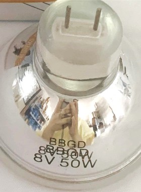 BBGD 8V50W 卤素灯泡 兼容替代64607 显微镜光源 酶标仪灯杯