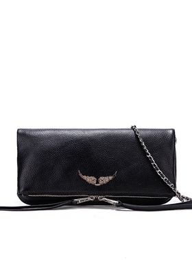 西班牙外贸链条单肩斜挎女士包翅膀包真皮女包BIMBA Y LOLA2023款