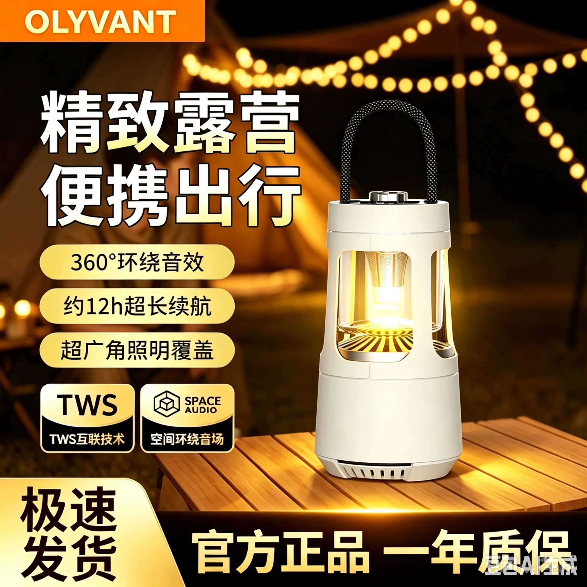 露营音响户外便携式高音质长续航