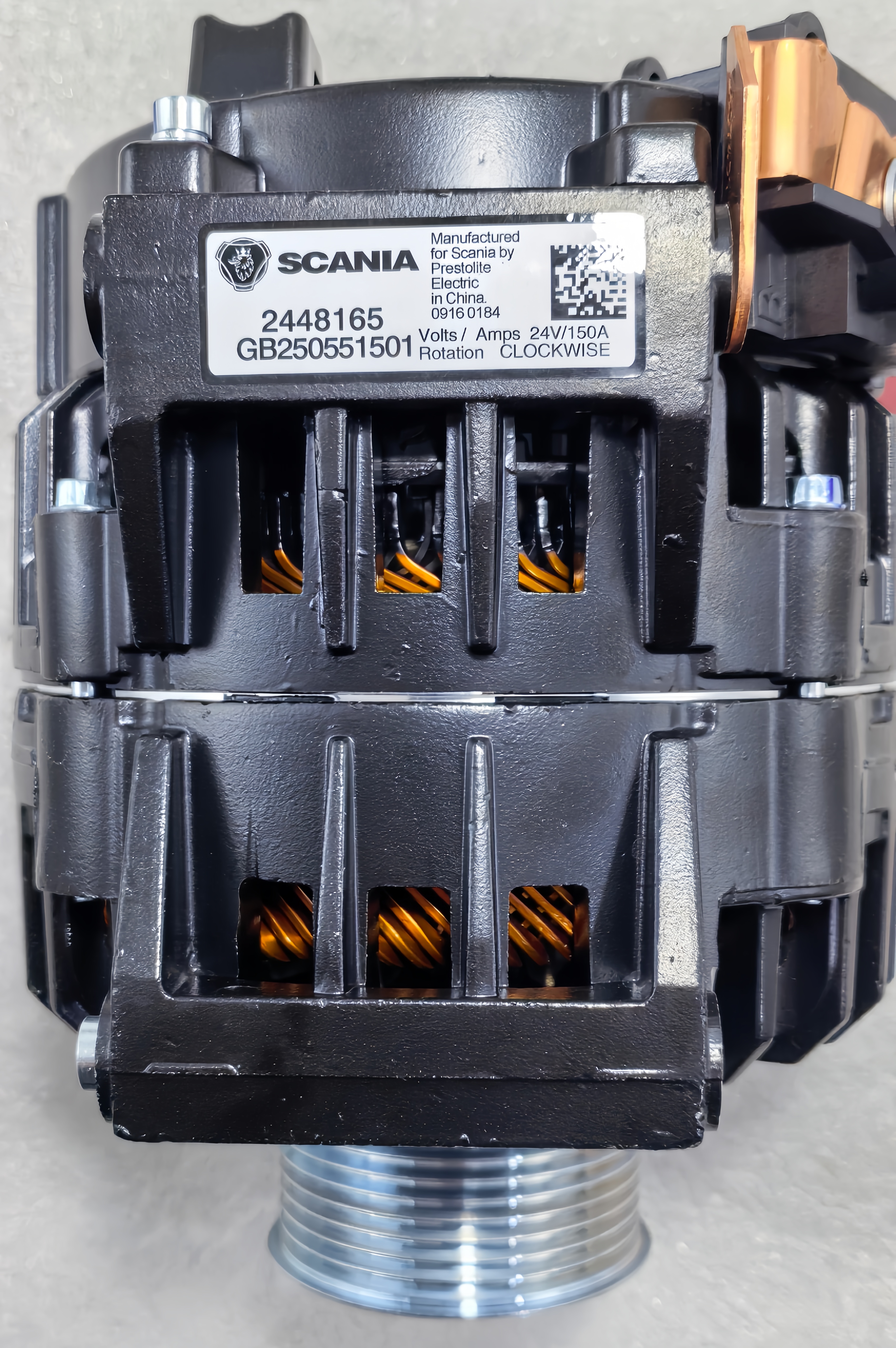 斯堪尼亚发电机  2448165发电机  GB250551501客车发电机 24V150A