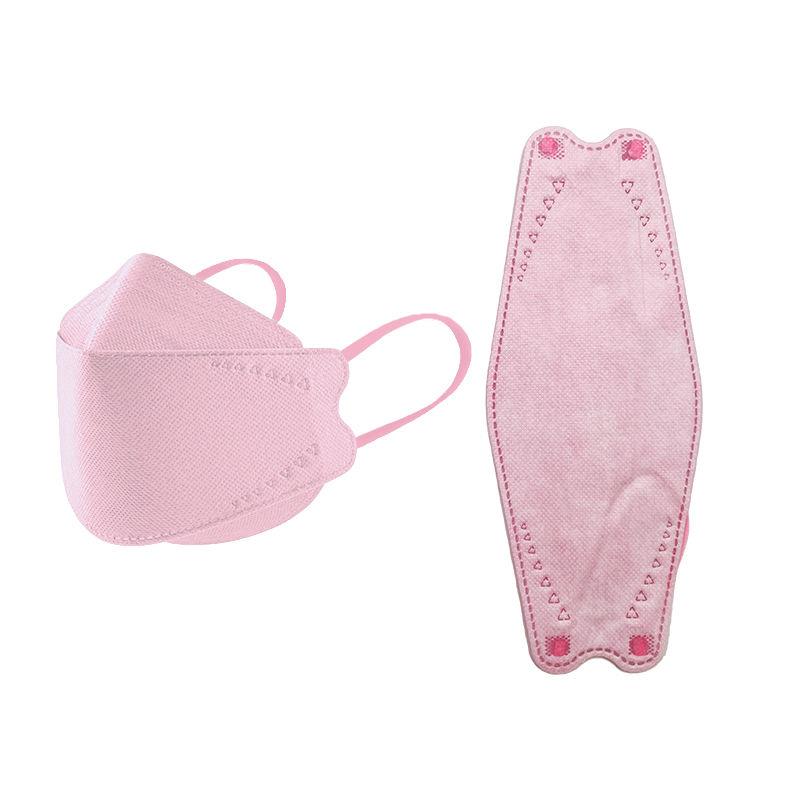 KF94鱼型仿生立体口罩四层防护防尘透气口罩成人一次性口罩美颜