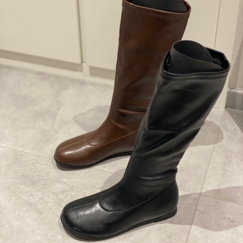 2025年新款增高百搭舒适瘦瘦靴