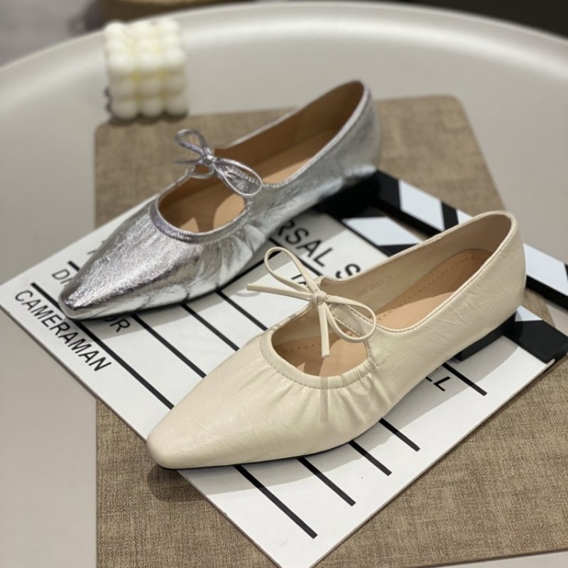软底不累脚平底浅口单鞋2025新款爆款女款一脚蹬懒人鞋蝴蝶结女鞋,女鞋,浅口单鞋,淘宝优惠券,粉丝福利购,淘宝优惠卷