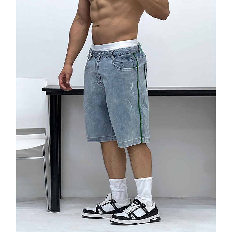 特价短裤纯棉水洗做旧