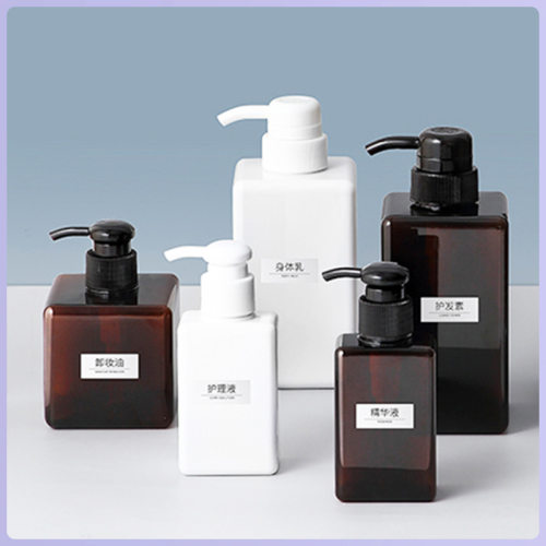 新款按压式乳液瓶 洗手液瓶子 沐浴露洗面奶精油化妆品收纳分装瓶