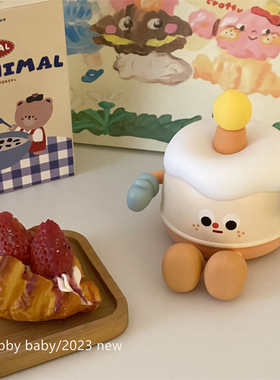 chubbybaby*一只小蛋糕~可爱生日蛋糕造型支架小夜灯学生生日礼物