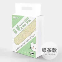 Korean pure tofu cat litter, Love Love cat litter, easy to form clumps, generates little dust, absorbs odors N1, original green tea flavor from the same factory thumbnail 4