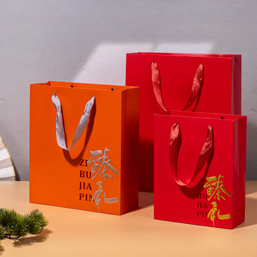 新款通用手提袋纸袋子10个起包邮