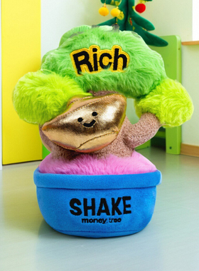 正品POP SUNDAY新款女孩盲盒超级摇钱树潮玩招财摆件送礼收藏现货