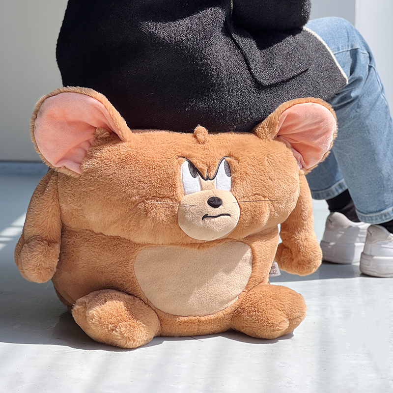猫和老鼠汤姆杰瑞小矮凳毛绒现货