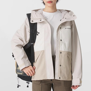 26春季新款Columbia哥伦比亚女户外防风防水透气冲锋衣外套XR1784