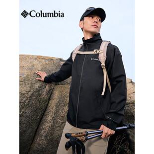 Columbia哥伦比亚户外男26春夏新款防水防风冲锋衣徒步外套XE5606