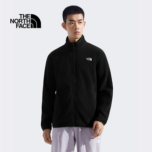 TheNorthFace北面抓绒衣男2025秋冬户外保暖外套冲锋衣内胆8FHX