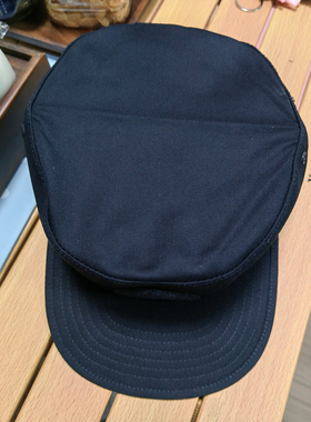 藏青作训帽帽子夏季藏青长航工作帽舰艇鸭舌帽