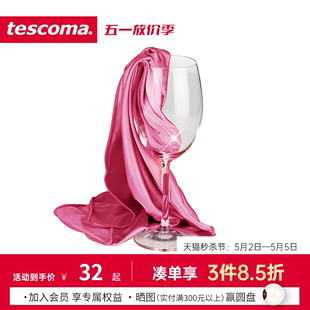 家用厨房擦杯子清洁毛巾 进口擦玻璃专用抹布 tescoma 捷克