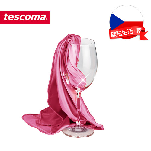 捷克tescoma擦玻璃专用抹布