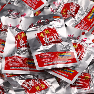 味芝元 香辣鱼排鱼尾26g包湖南特产爆辣鱼块小吃解馋零食开袋即食