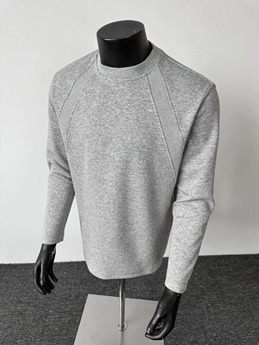 Cleanfit тяжелая деконструированная футболка с длинными рукавами, мужская модная брендовая толстовка с широкими плечами, свободная бархатная многослойная рубашка с внутренней стороны