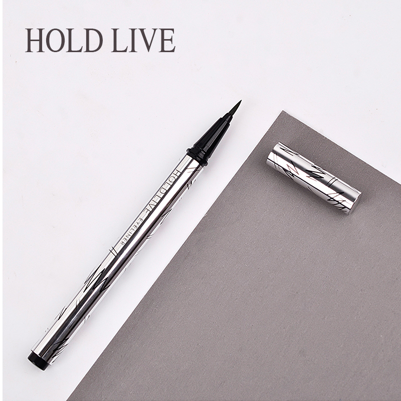 HOLD LIVEÄ«ÎèÎÞºÛÑÛÏßÒº±Ê ·ÀË®·Àº¹³Ö¾Ã¿ì¸É²»ÔÎȾºÚÉ«º£ÃàӲͷ