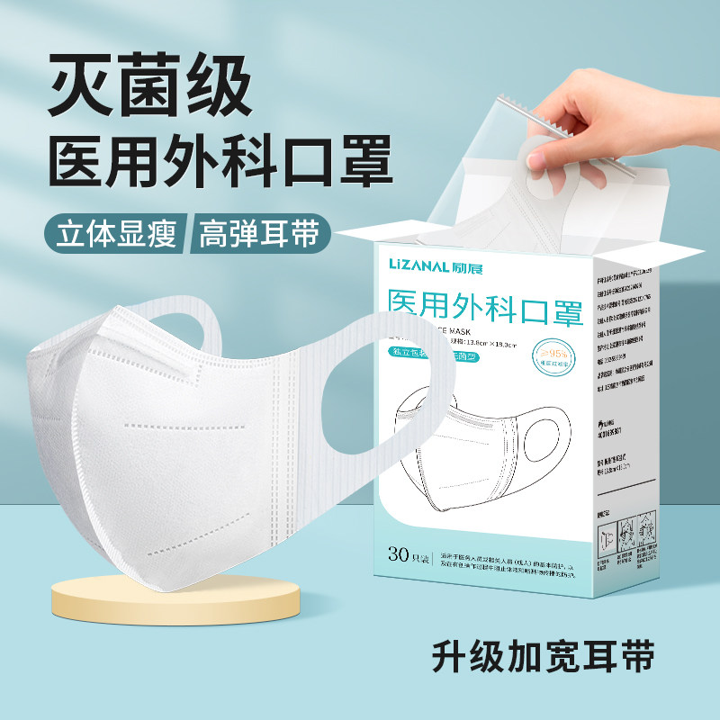医用外科口罩一次性3d立体医疗三层黑色女成人高颜值喜夏季透气款怎么样,好用不?