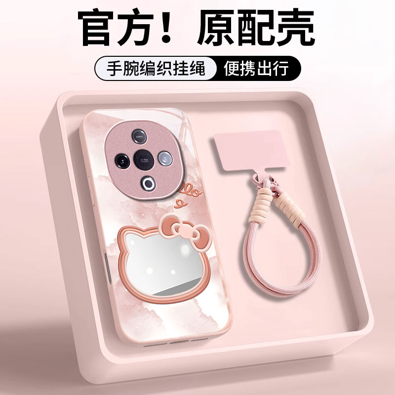 适用vivoY系列镜面猫咪手机壳