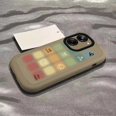 适用realme真我10Pro手机壳GTNeo5SE创意Neo3晕染彩色格子Neo2镜头全包GT2防摔Q3Pro狂欢版软壳Q5i硅胶套大师