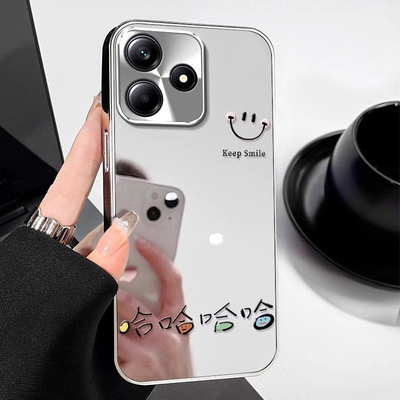 适用红米note系列笑脸哈哈手机壳