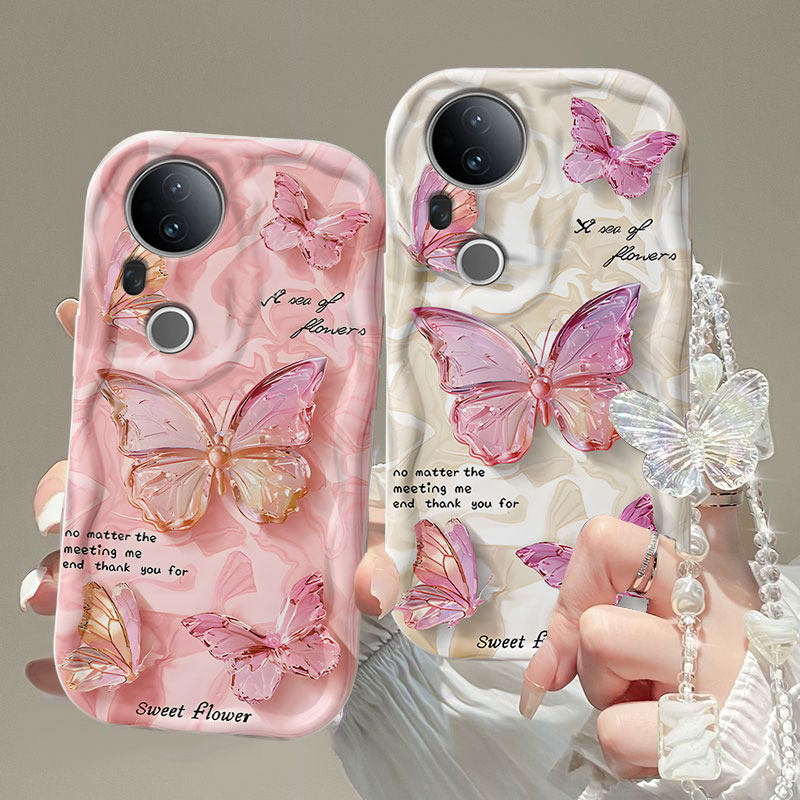 适用英文蝴蝶vivos30promini手机壳s20专用s19硅胶S18E全包S17防摔S16保护套S15新款S12少女心S10爆款S9轻奢