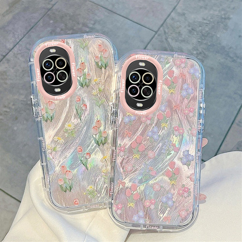 适用华为nova系列郁金香手机壳