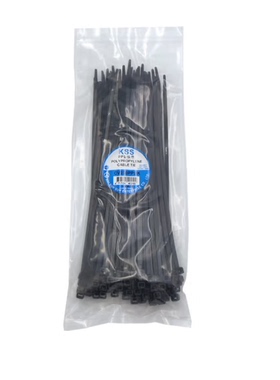 正品原装 台湾进口凯士士KSS 耐酸碱PP扎带CV-250PPBK 黑色100根