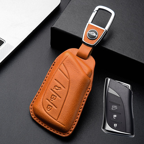 专用雷克萨斯RZ450e钥匙套LC500h真皮RZ300e遥控保护壳扣包壳高档