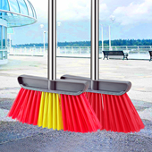 孔雀特硬扫把长钢杆阳台卫生间扫水酒店扫帚环卫工庭院毛户外马路