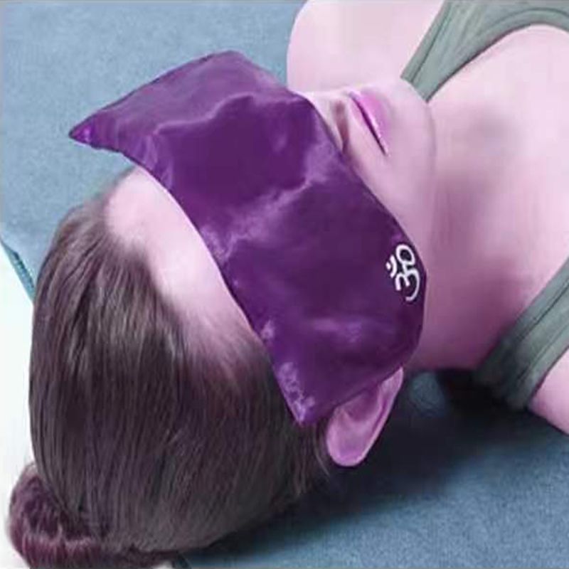 瑜伽眼枕去除黑眼圈艾扬格休息术薰衣草决明子，有瑕疵不影响使用