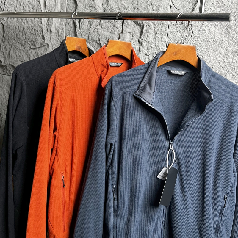 轻量化！都市户外！功能性抓绒！秋冬男士立领运动休闲夹克外套潮